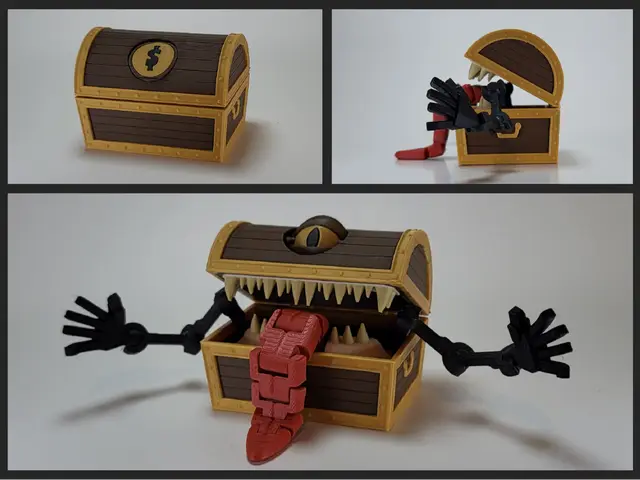 Articulated Mimic Action Figure — modelo 3D