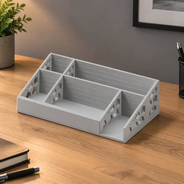 Desk organizer — modelo 3D