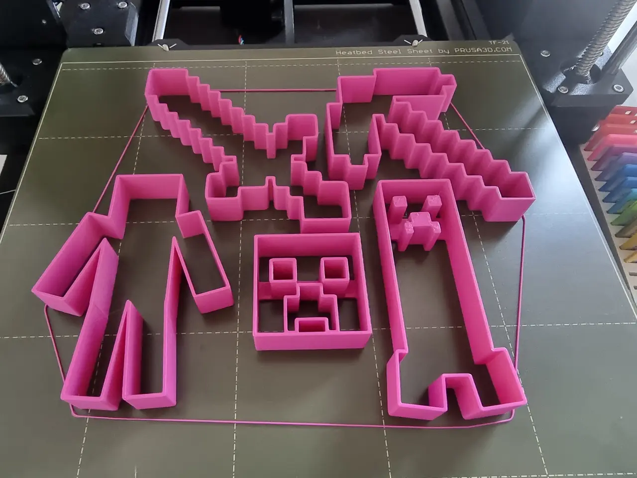 Minecraft Cookie Cutters — modelo 3D