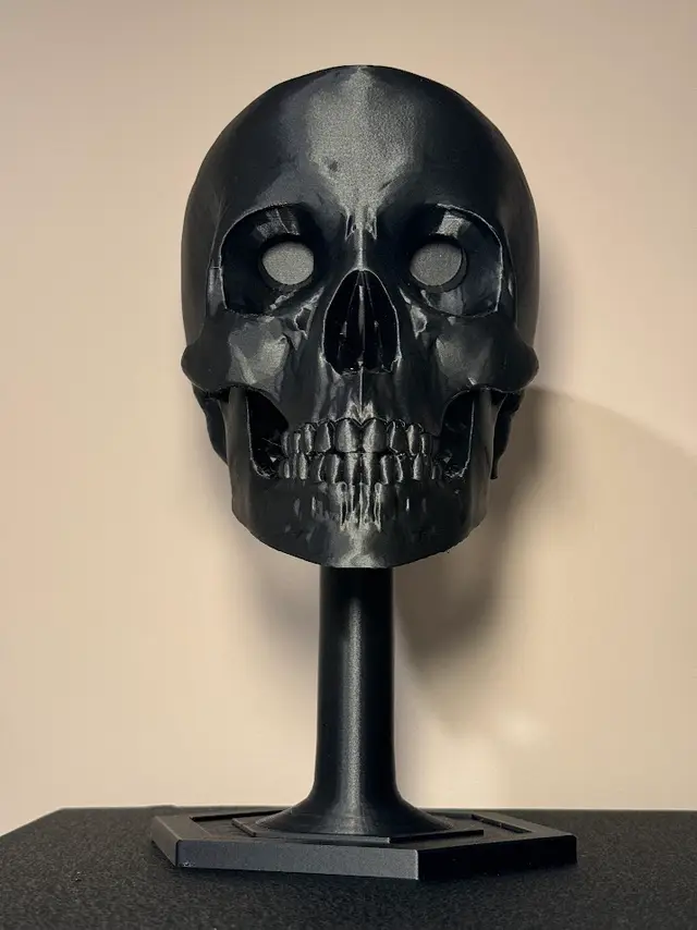 Skull Helmet Stand (Ballistic/Bump/NVG/NODs, etc.) — modelo 3D