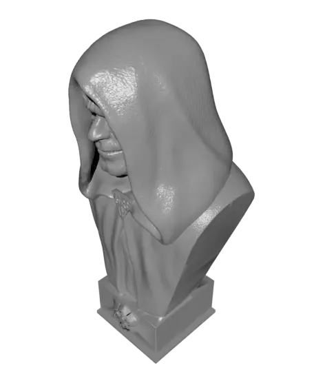 Darth Sidious Bust (Pre-Supported) — modelo 3D