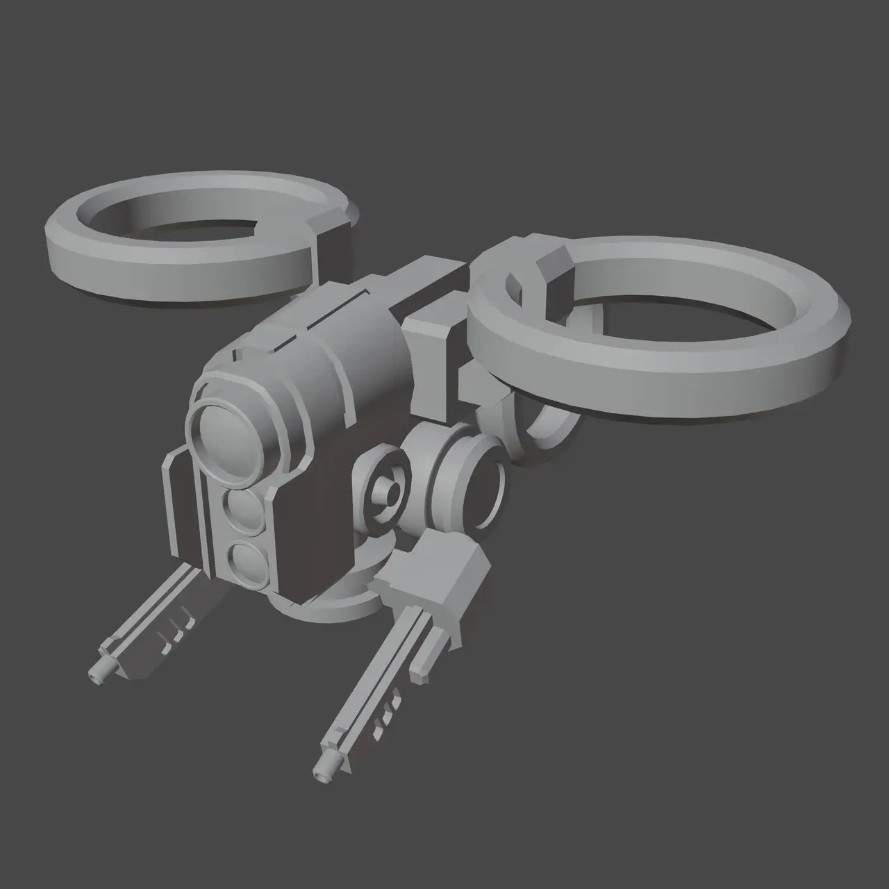 Corporate Security Drone — modelo 3D