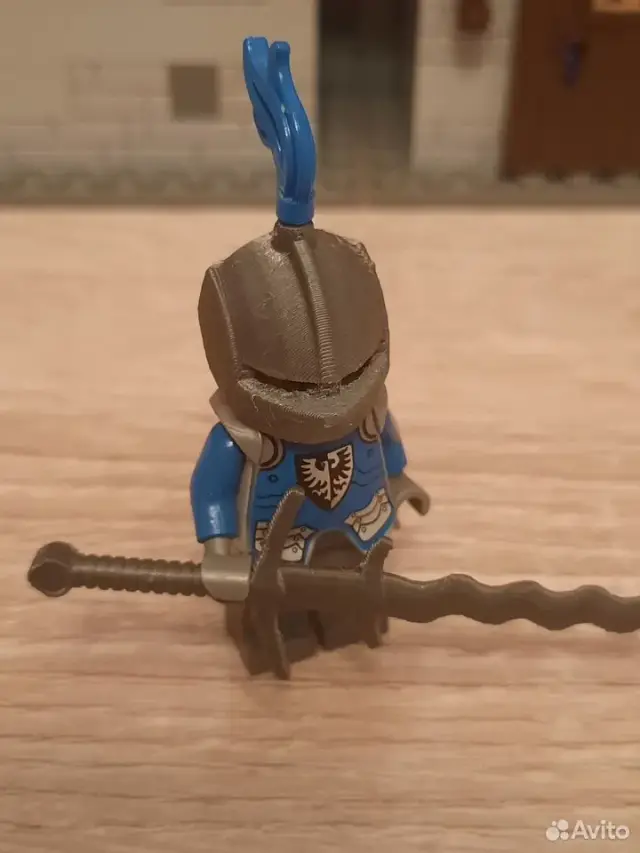 Lego Compatible Minifigure Size Visor 48485 Improved — modelo 3D