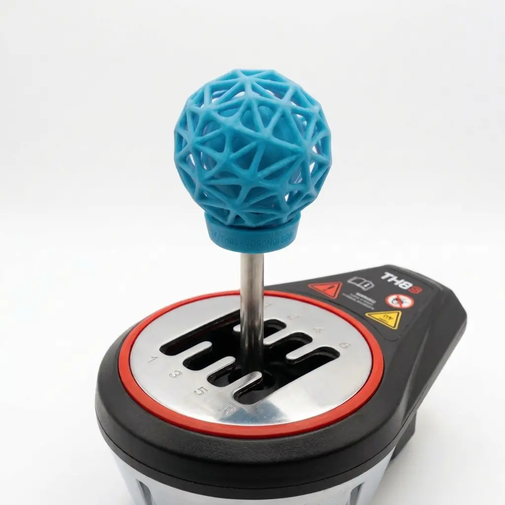 Thrustmaster TH8S Vortex-Grip Shift Knob — modelo 3D