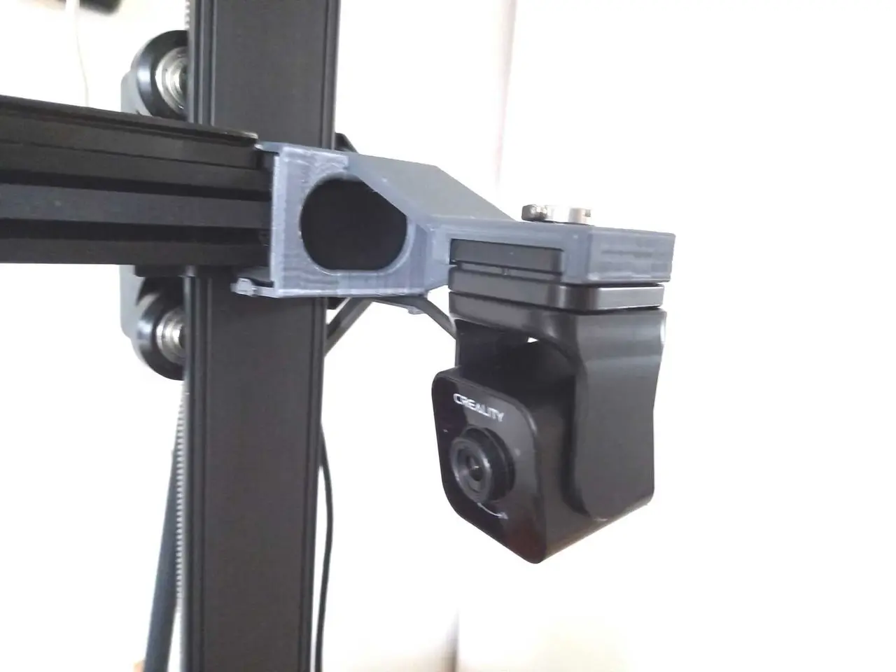 Creality Nebula Camera Holder for Ender-3 V3 KE(/SE) (Customizable &amp; Supportless) — modelo 3D