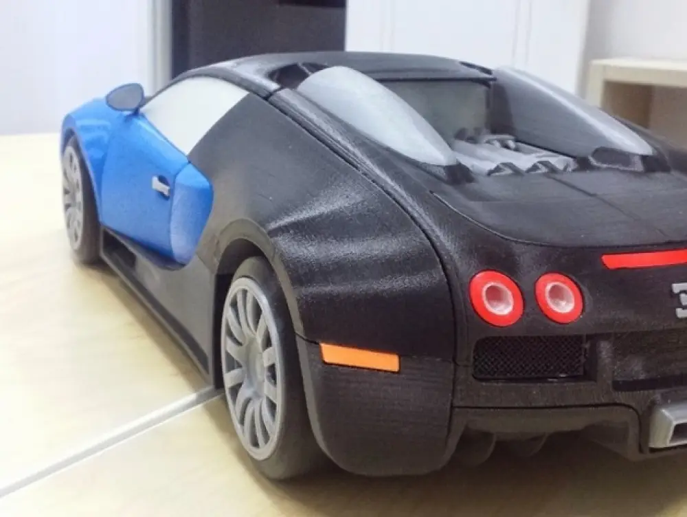 Bugatti Veyron — modelo 3D