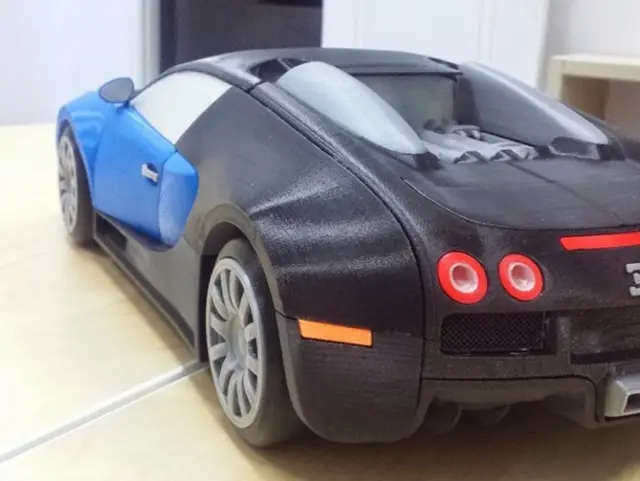 Bugatti Veyron — modelo 3D