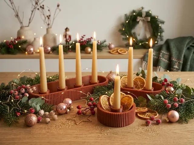 Aura Pure – Minimal Candle Holder oval smooth Ribs — modelo 3D