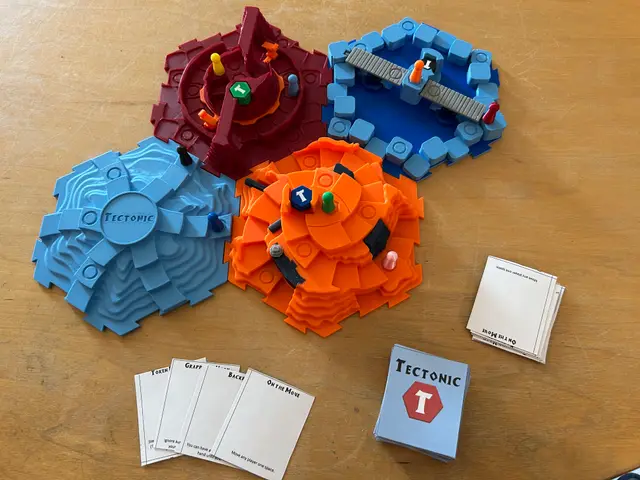 Tectonic - 3D Printed Adventure Boardgame — modelo 3D