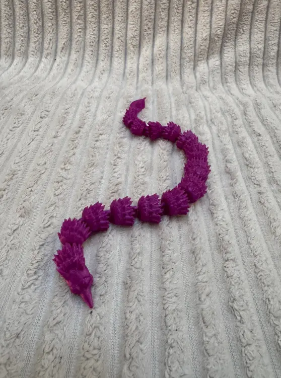 Articulated Fox Dragon D24 Flexi Toy | SKOF 3D — modelo 3D