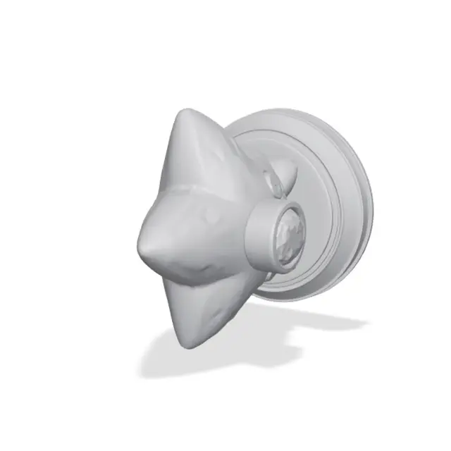 Chibi Staryu Pokemon | Multicolour & Single Colour — modelo 3D