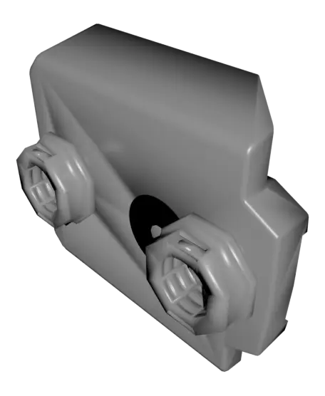 Multiboard Parkside Battery Holder — modelo 3D