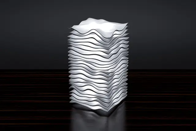 WAVE lamp 1 — modelo 3D