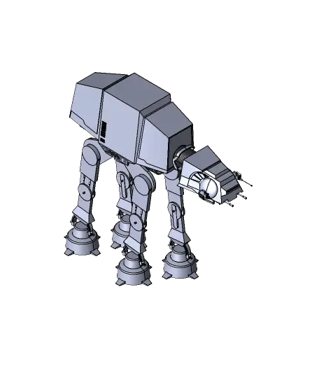 Star Wars AT-AT — modelo 3D