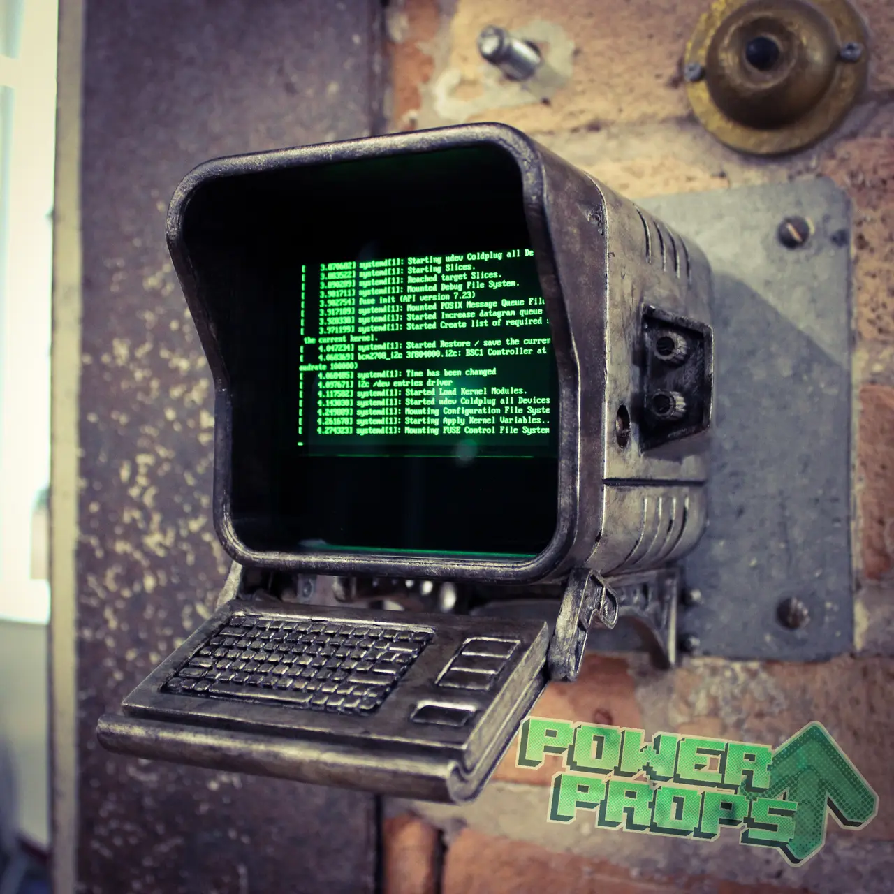 Fallout 4 - Wall Mounted Terminal Replica — modelo 3D