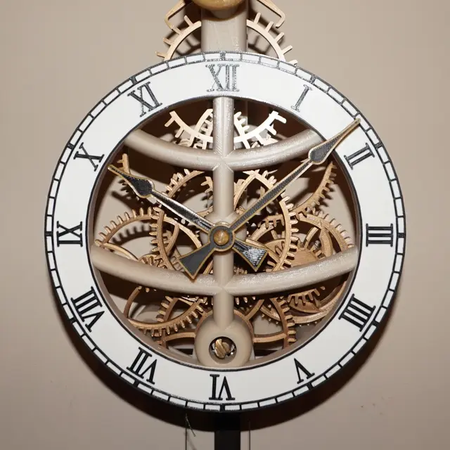Small Pendulum Wall Clock — modelo 3D