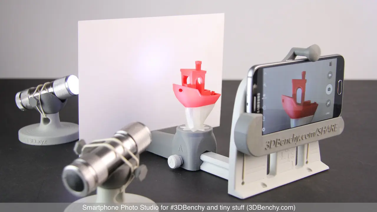 Smartphone Photo Studio for #3DBenchy and tiny stuff — modelo 3D