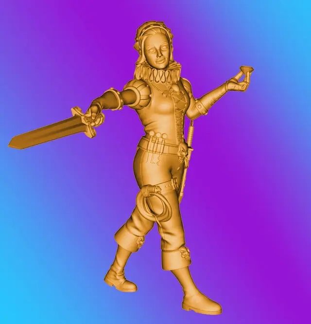 Cat Thief Hero — modelo 3D