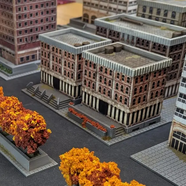 Elevated Sm Building Bases/Ruins/Roof: Epic Scale — modelo 3D