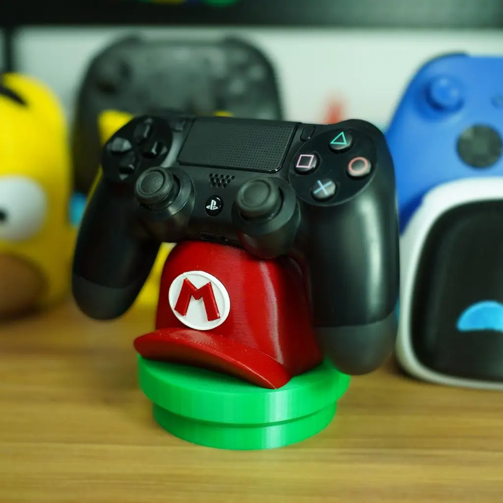 Mario Bros Cap/ Luigi Cap - Controller Holder — modelo 3D