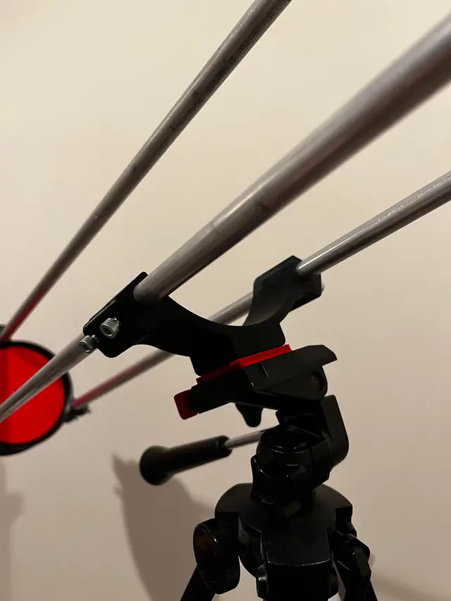 Hadley tripod adapter — modelo 3D