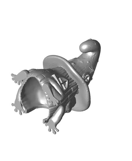 Wizard Wartys hut — modelo 3D
