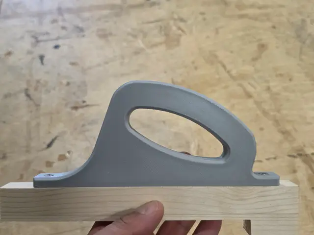 table saw push block — modelo 3D