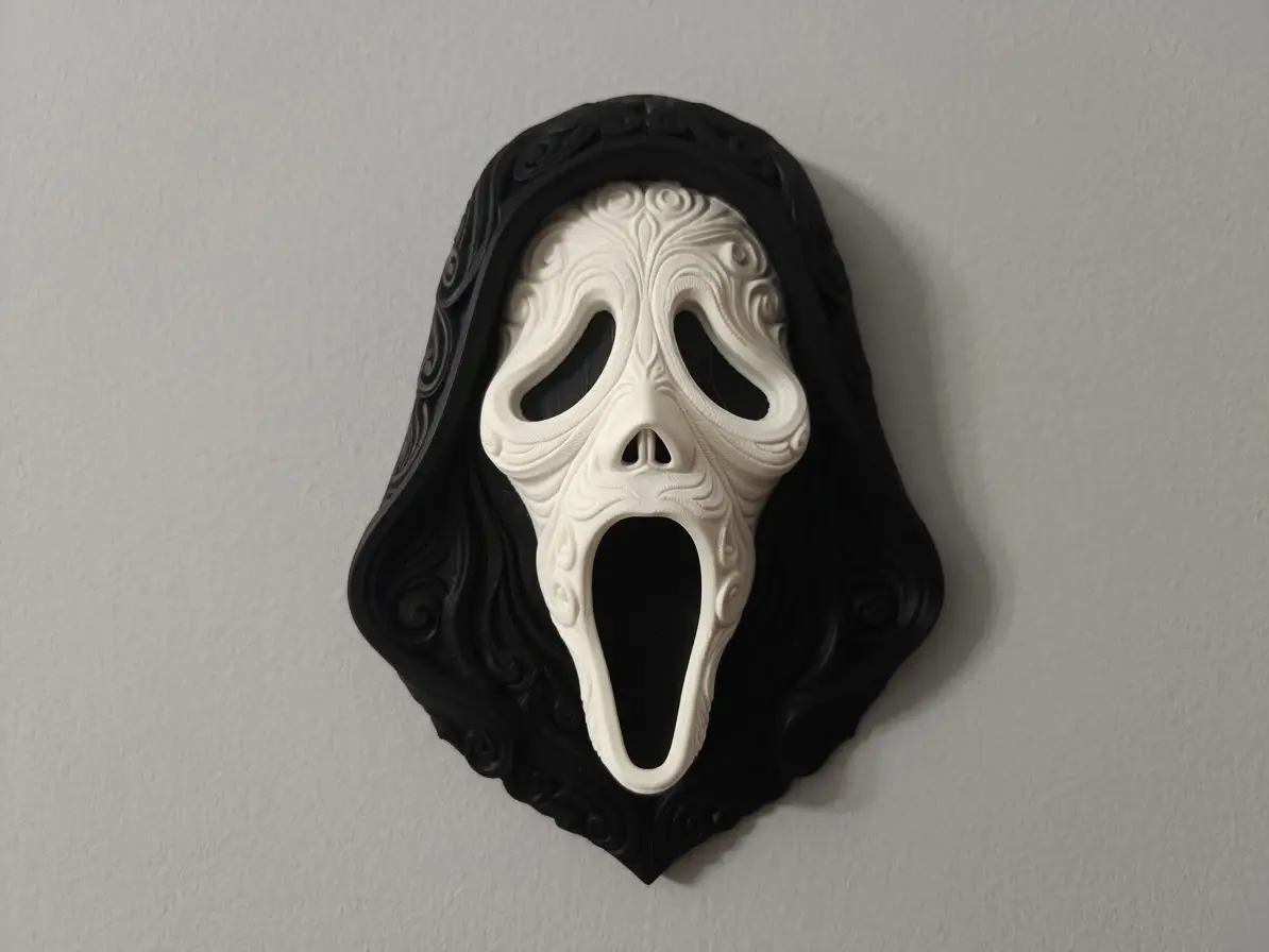 Ghostface (Scream) - Wall art — modelo 3D