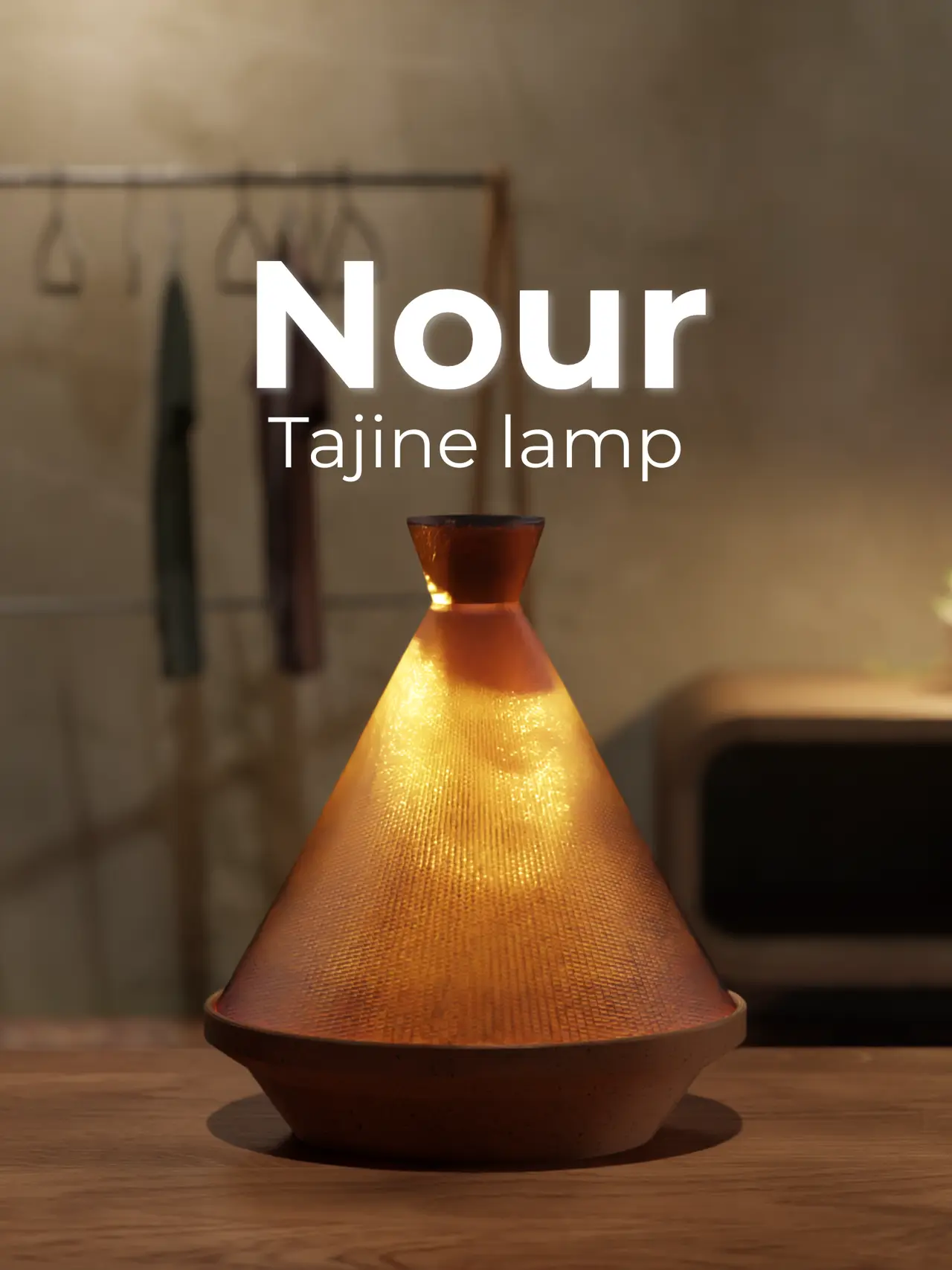 Nour - The Tajine Lamp — modelo 3D