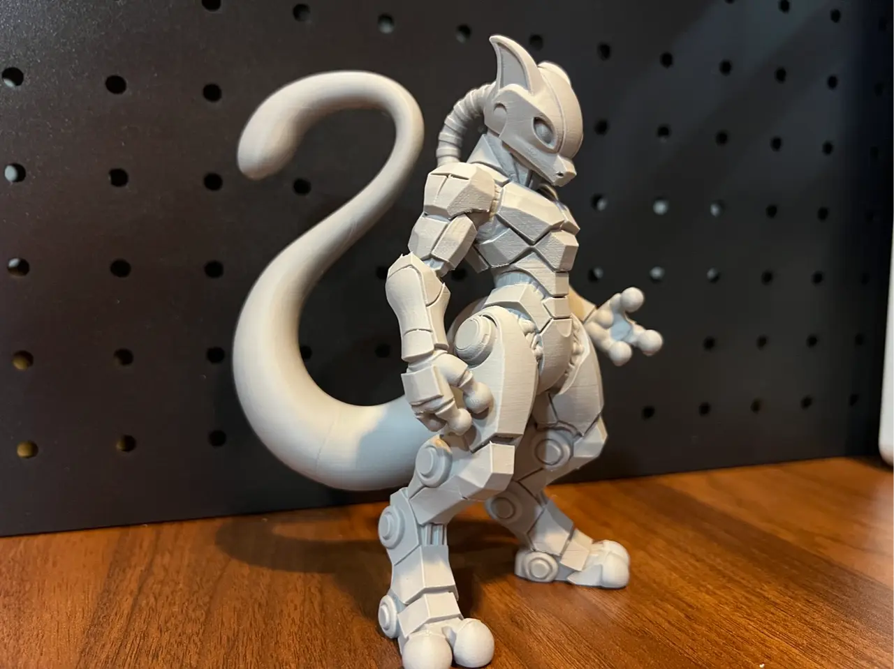 Mecha Pokemon Series ‧ Mewtwo Full-Body Statue — modelo 3D