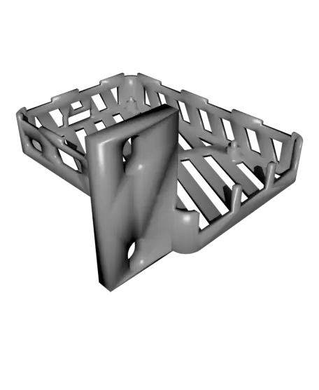 RackMount Raspberry Pi Case — modelo 3D