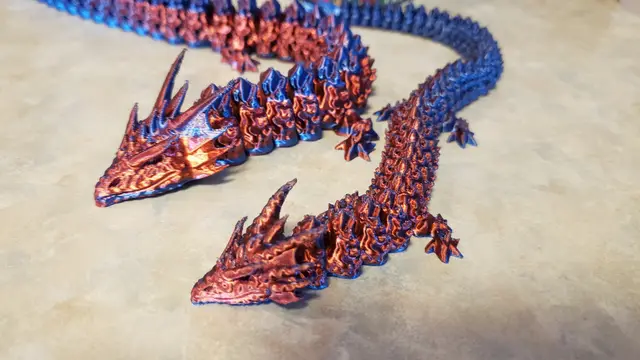Articulated Night Spirit (Dragon) — modelo 3D