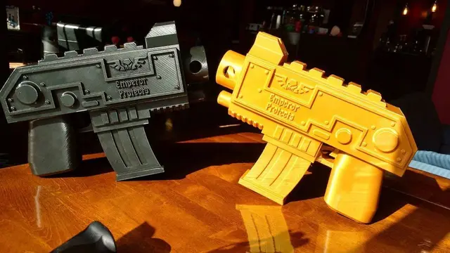 Warhammer Bolt Gun — modelo 3D
