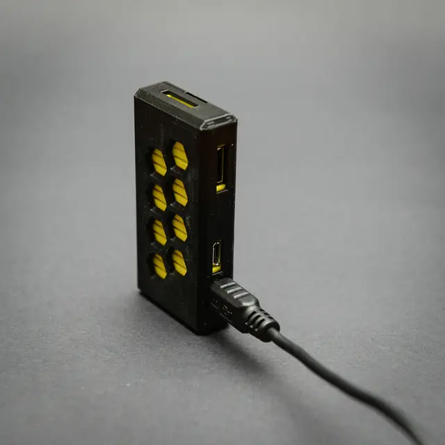 Pi Zero W Case: Hexclamation — modelo 3D