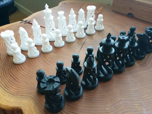 Spiral Chess Set — modelo 3D