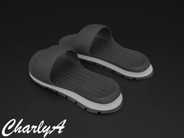 Chanclas / Flip flops — modelo 3D