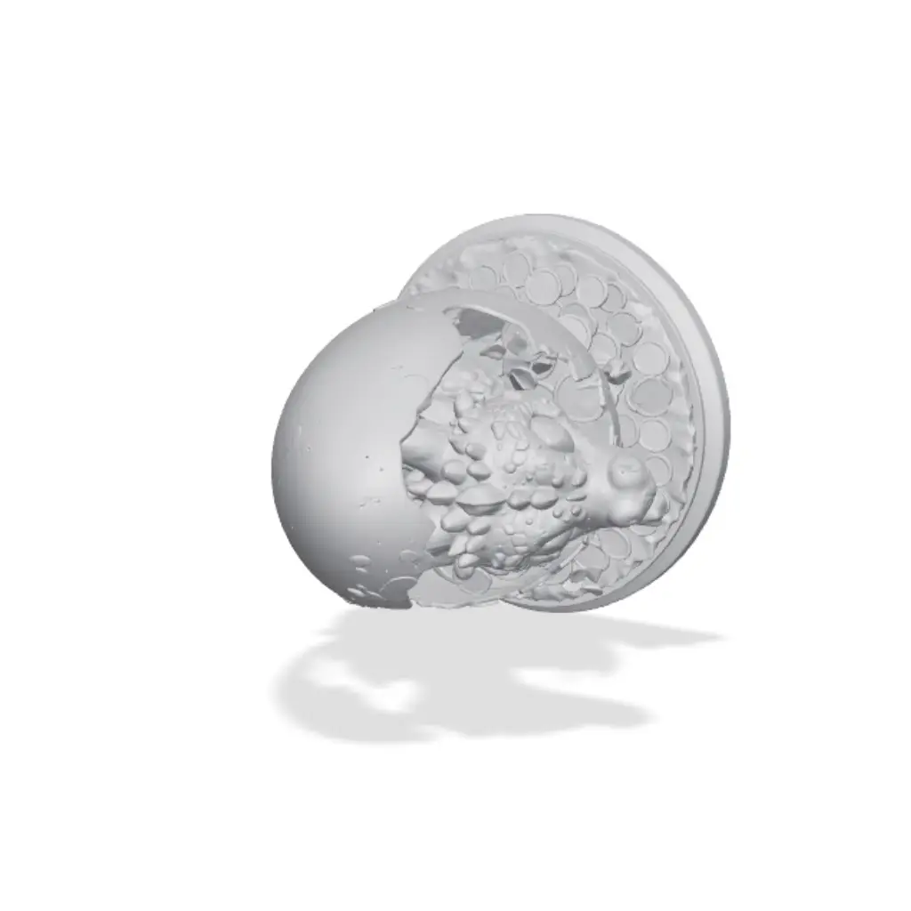 Baby Dragon Egg | Multicolour & Single Colour — modelo 3D
