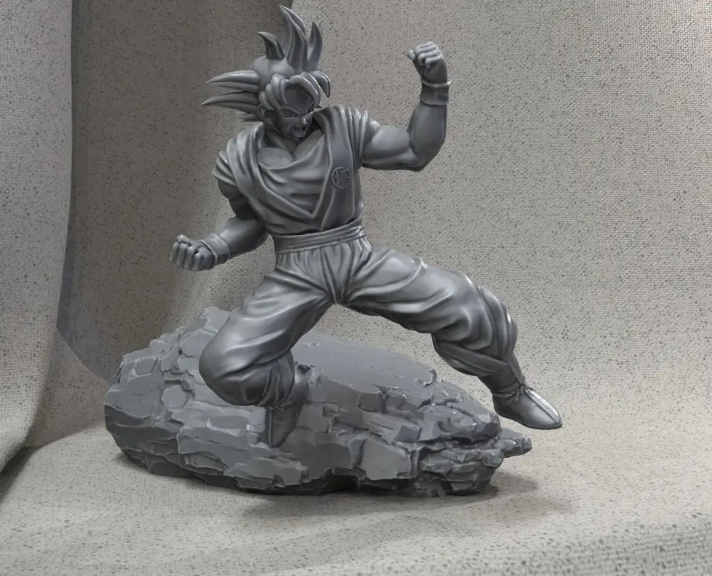 Goku — modelo 3D