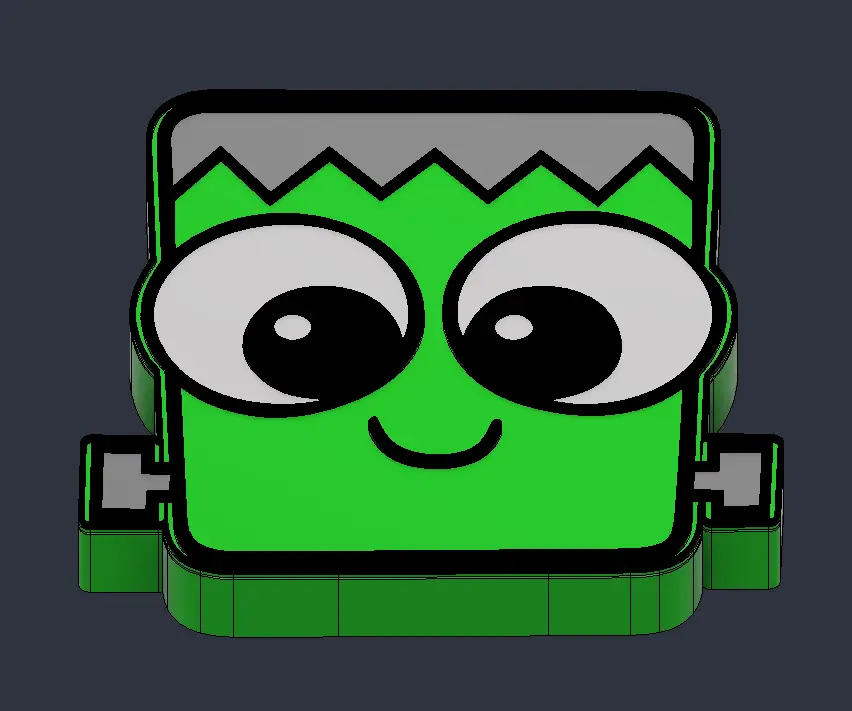 🧟‍♂️ HALLOWEEN BOX #08 – FRANKENSTEIN — modelo 3D