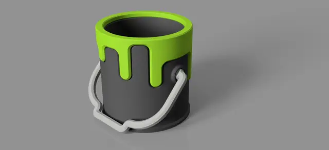 Drippy Bucket — modelo 3D
