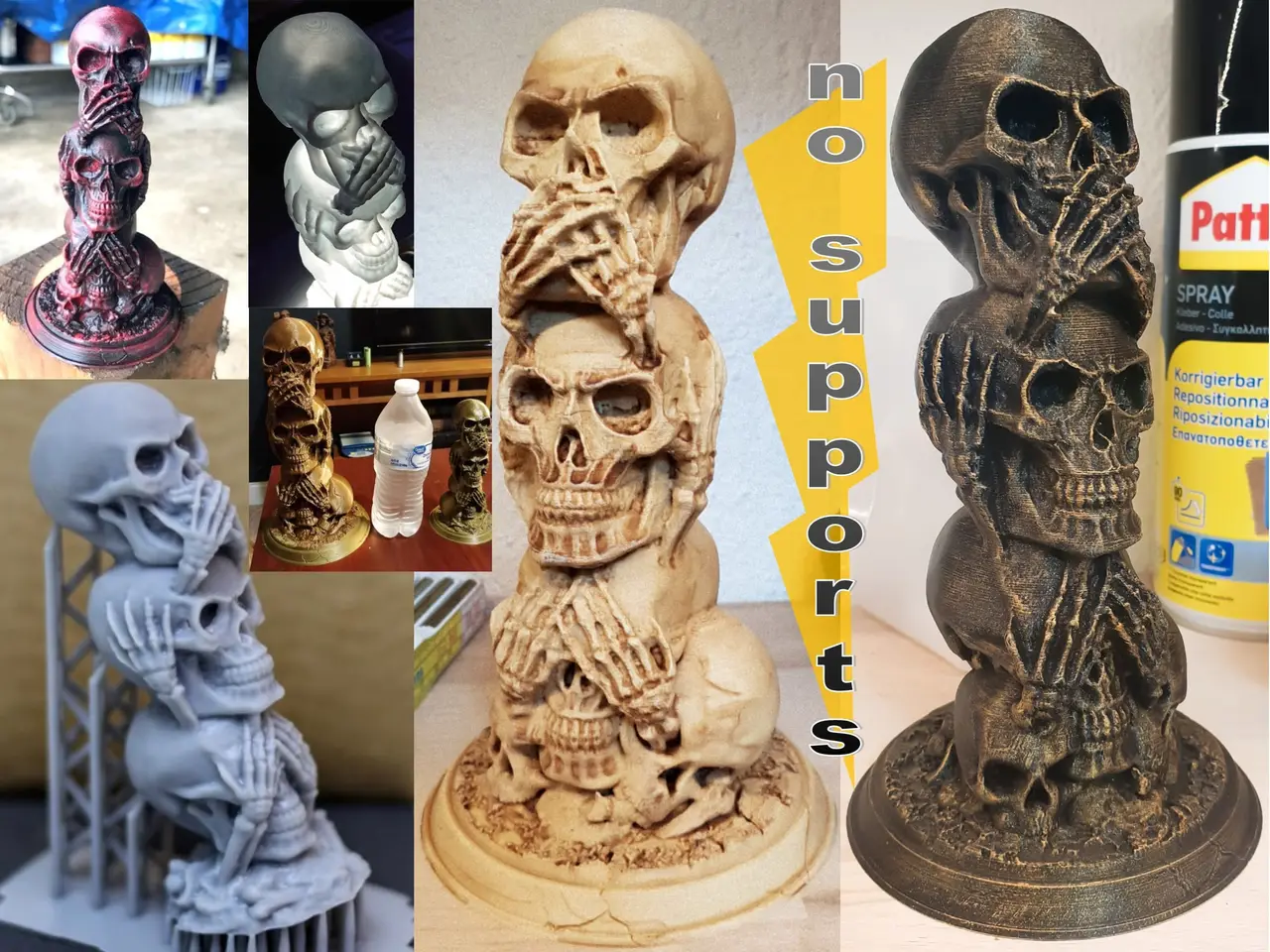 Skull - The Three Wise Skulls — modelo 3D