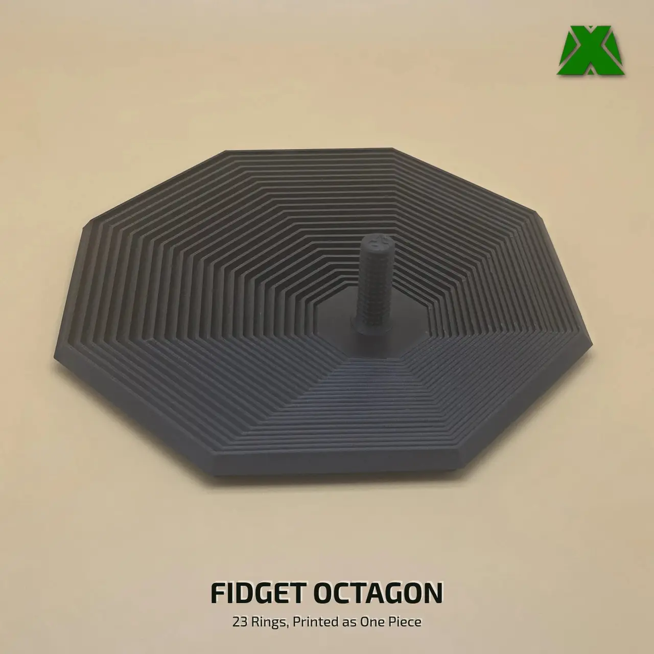 Fidget Octogon — modelo 3D