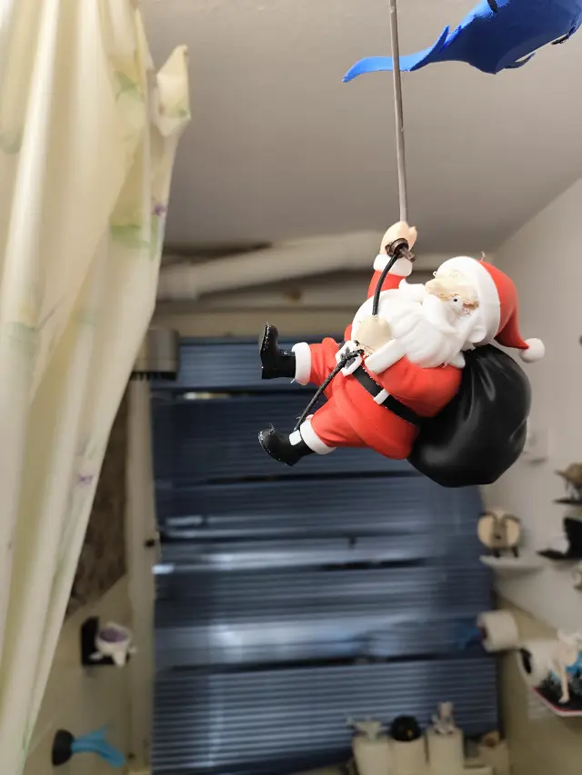 climbing Santa — modelo 3D