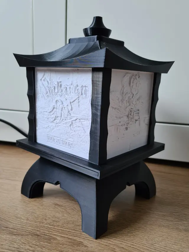 Lithophane Lamp — modelo 3D