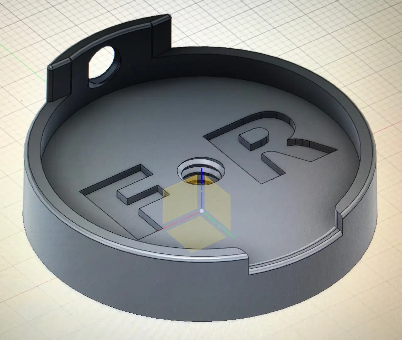 Osmo Pocket support for wireless module (and screw) — modelo 3D