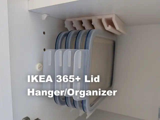 Ikea 365+ Plastic Lid Hanger / Organizer — modelo 3D