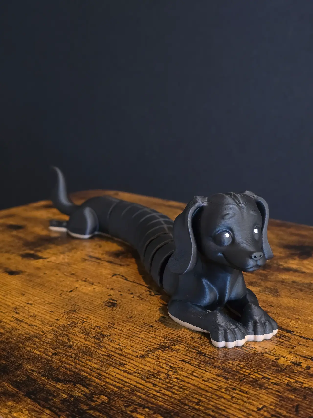 Articulated / Flexi Dog - Wiener / Dachshund — modelo 3D