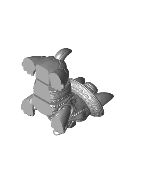 Happy Dogs Chihuahua — modelo 3D