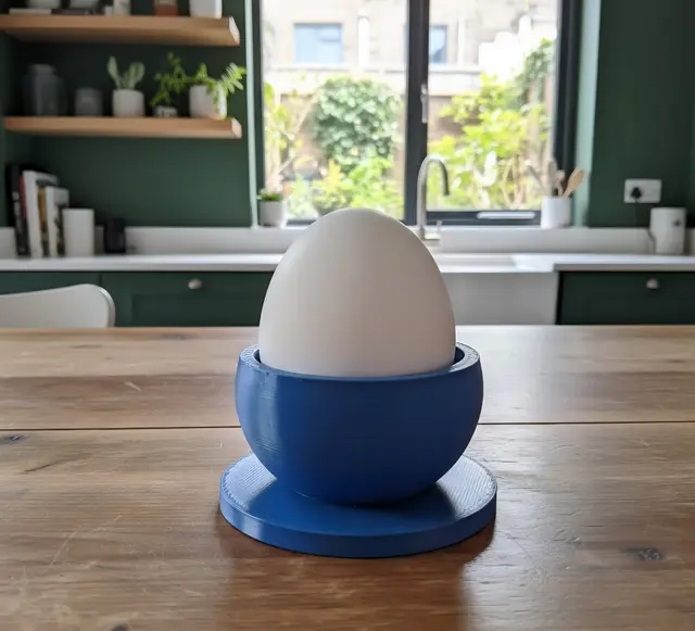 Dekoratif Yumurtalık – 3D Print Kahvaltı Aksesuarı — modelo 3D