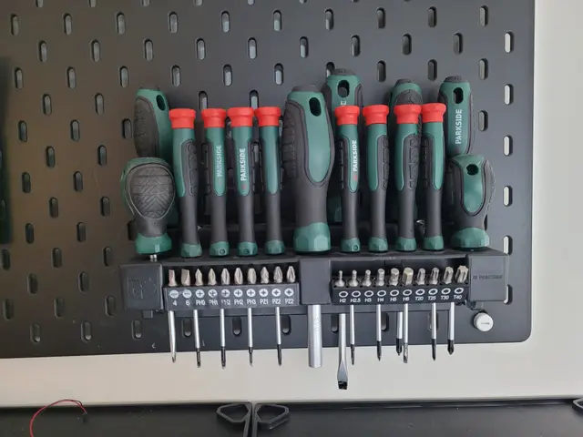 Parkside screwdriver set adapter for IKEA skådis — modelo 3D